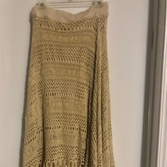 CHICOS PRETTY LONG SKIRT SIZE 0 - Picture 6 of 9